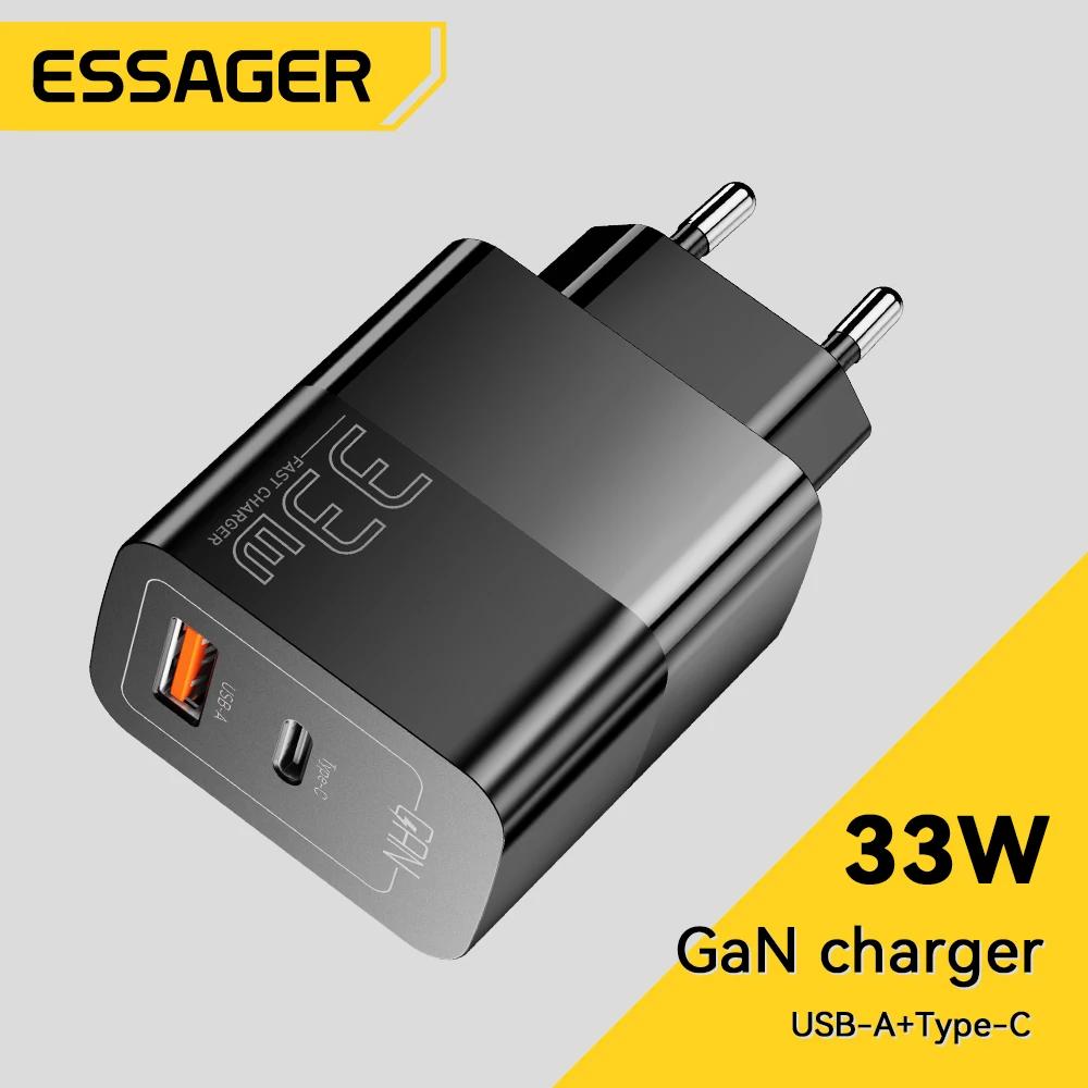 Essager е   е ̴Ͽ USB C , GaN CŸ PD  ,  14, 13, 12, 11,  ƽ, XS, 8 P, 33W